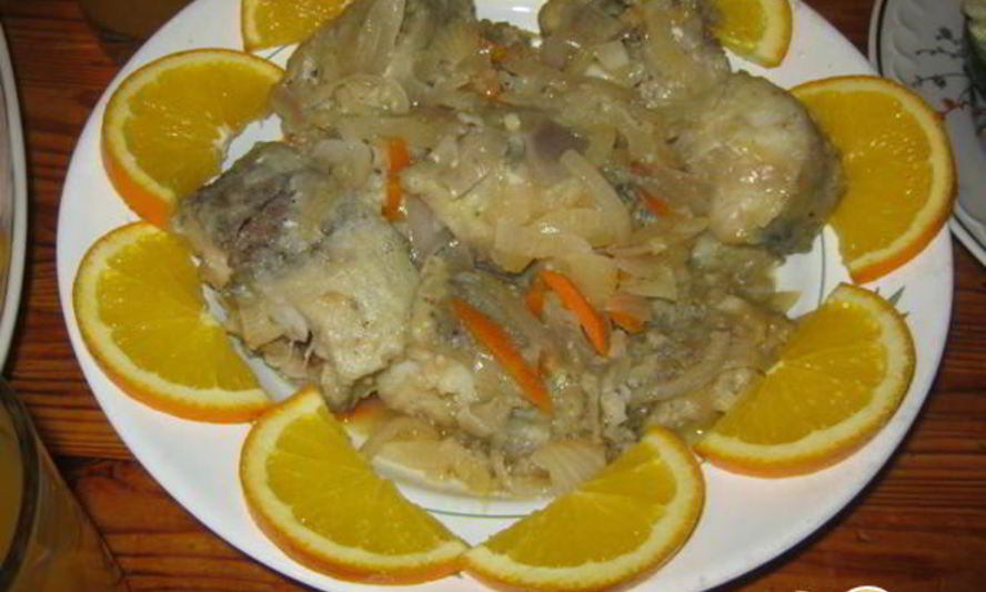 Рецепт минтай с апельсиновым соком