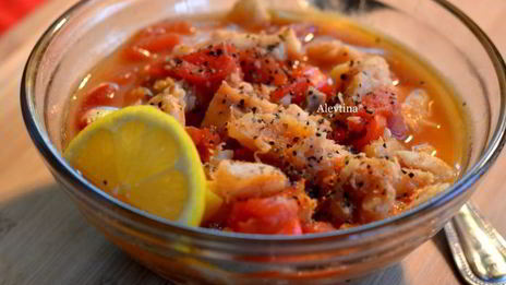 пряная тушеная рыба