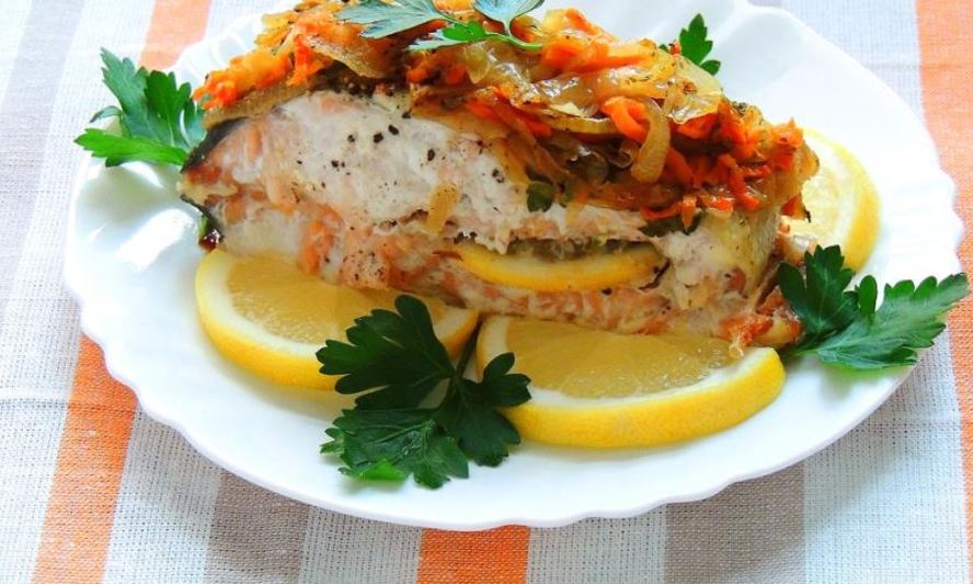 Рецепт рыба нерка запеченная в духовке с лимоном