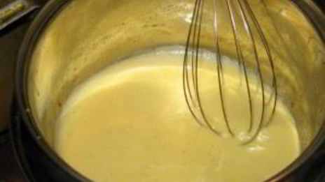 рыба под белым соусом