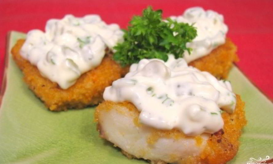 Рецепт рыба под соусом тартар