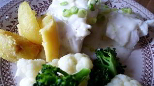 Рыба в молоке