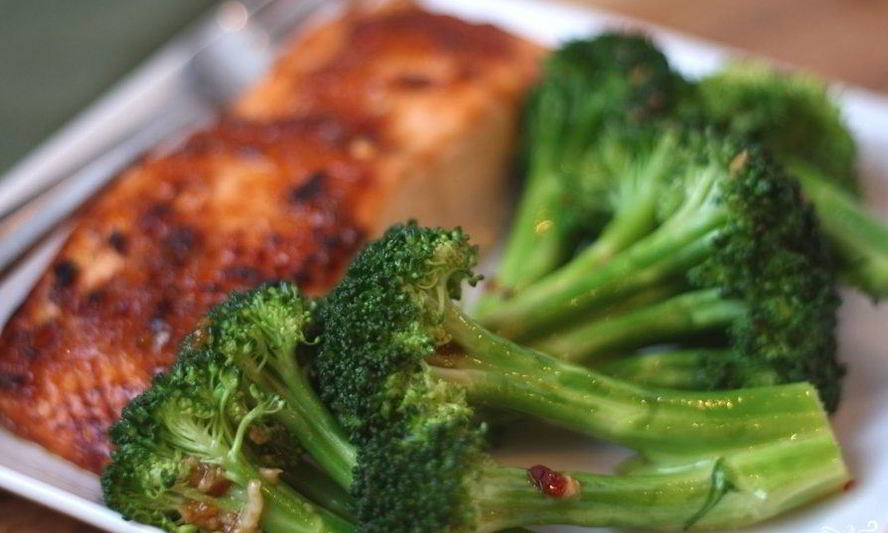 Рецепт рыба запеченная с брокколи