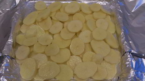 рыба, запеченная с картофелем в фольге