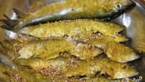 салака жареная