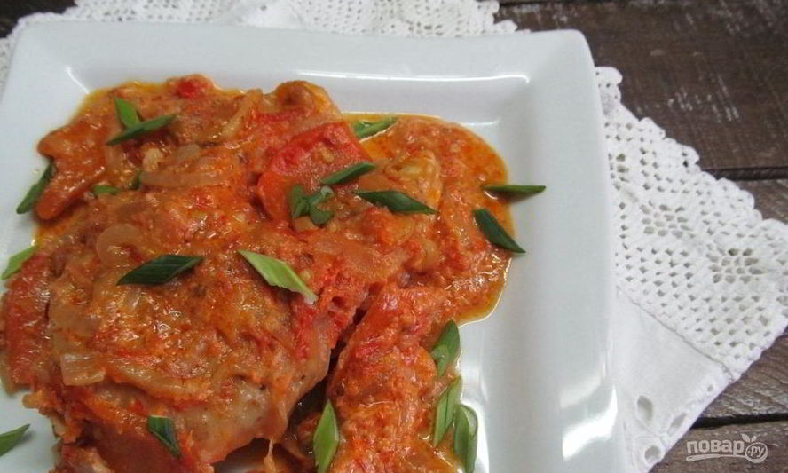 Рецепт щука под соусом