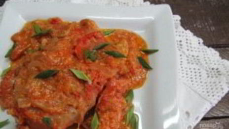 щука под соусом