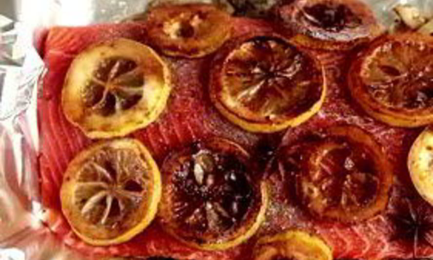 Рецепт семга в фольге