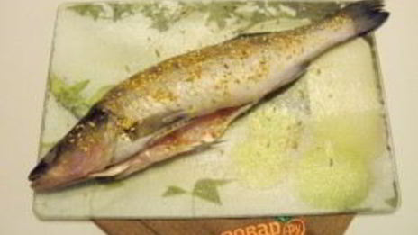 судак в духовке, запеченный в фольге