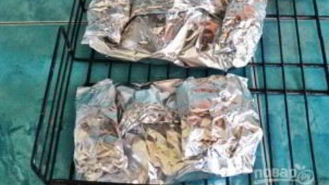 треска на мангале