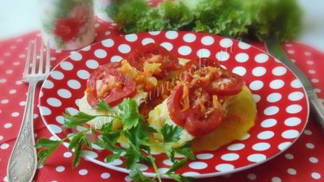 треска с овощами в фольге