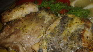 Треска в сметане