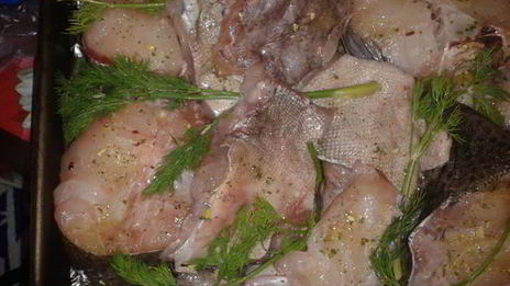 треска в сметане