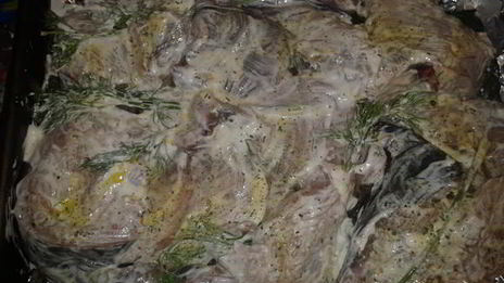 треска в сметане