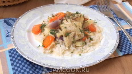 треска запеченная в сметане