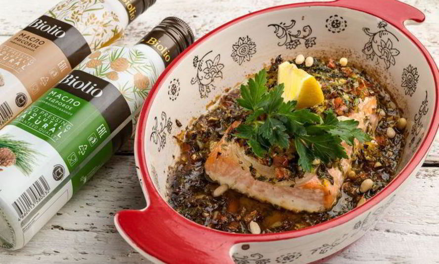 Рецепт запеченная пряная форель