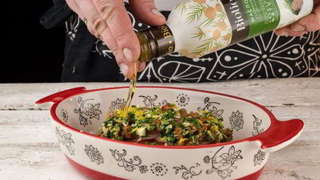 запеченная пряная форель