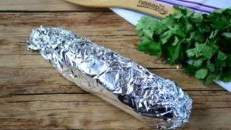 запеченная скумбрия с орехово-сырной начинкой