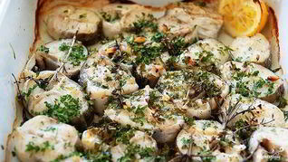 Запеченный хек