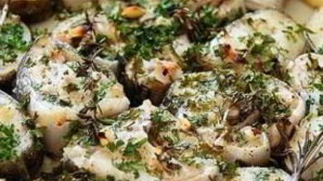 запеченный хек