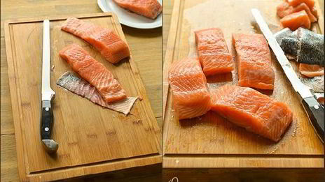 запеченный лосось в конверте