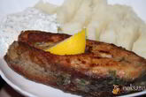 Жареная форель с имбирно-апельсиновой ноткой