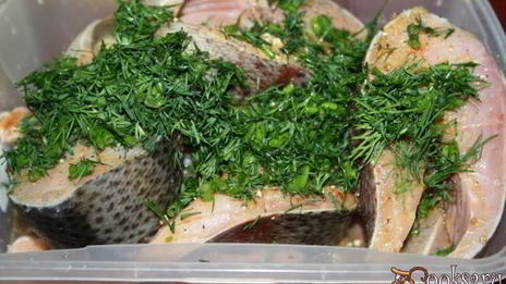 жареная форель с имбирно-апельсиновой ноткой