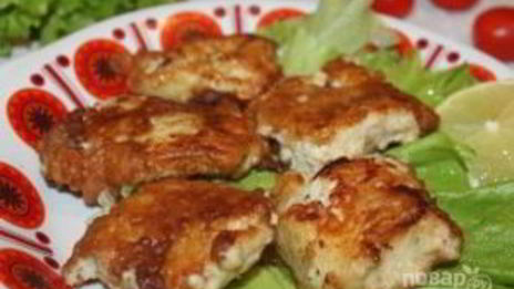 жареная пикша