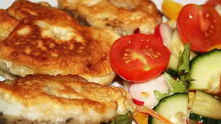 Жареная щука