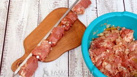 грузинский шашлык