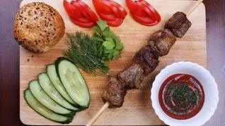 Классический шашлык из свинины