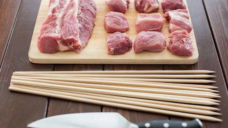 классический шашлык из свинины