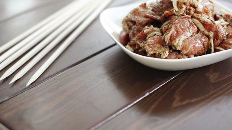 классический шашлык из свинины