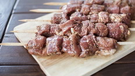 классический шашлык из свинины