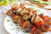 Куриный шашлык в духовке