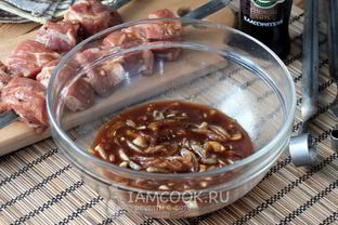 Маринад для шашлыка с соевым соусом