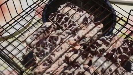 печень в жировой сетке шашлык на мангале