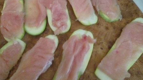 шашлычки из кабачков и курицы