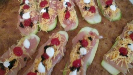 шашлычки из кабачков и курицы