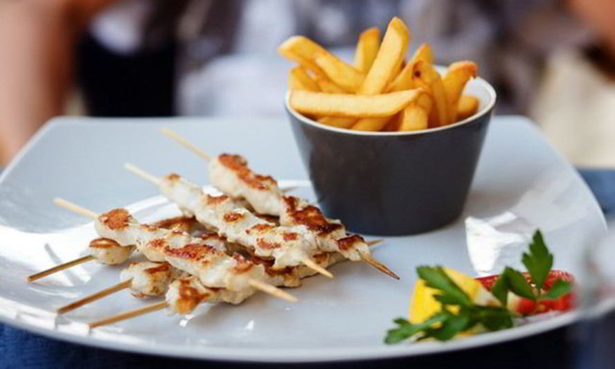 Рецепт шашлычки из куриного филе для детей