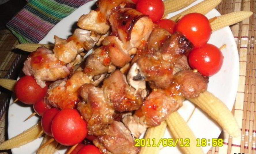 Рецепт шашлычок июльский каприз