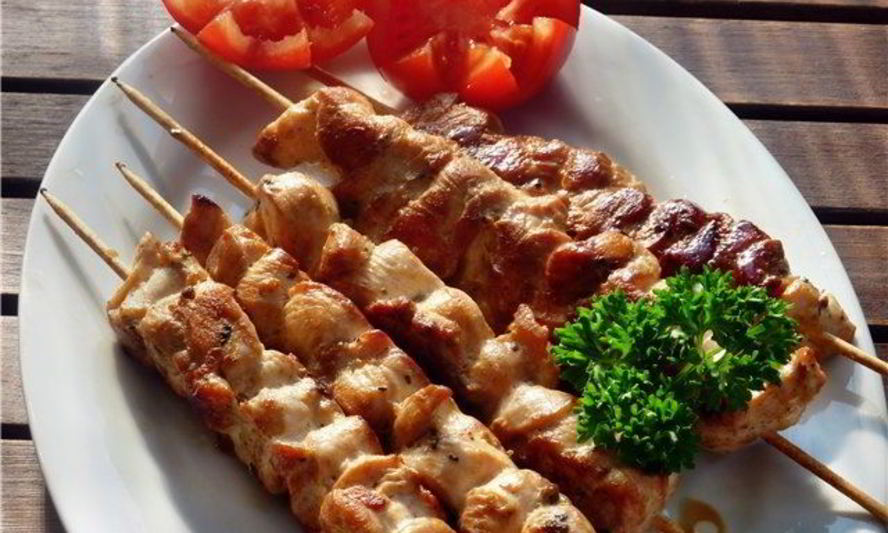 Рецепт шашлычок на сковороде