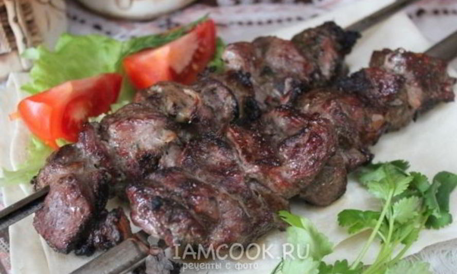 Рецепт шашлык из баранины