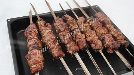 шашлык из баранины