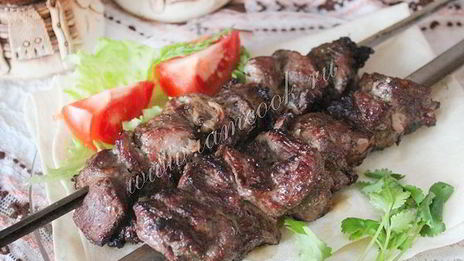 шашлык из баранины