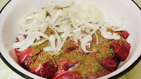шашлык из баранины