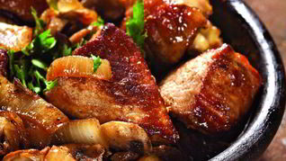 Шашлык из говядины по-мирзаански