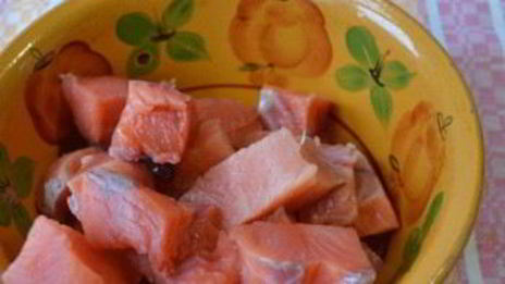 шашлык из кеты