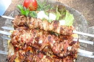 Шашлык из кролика с луком