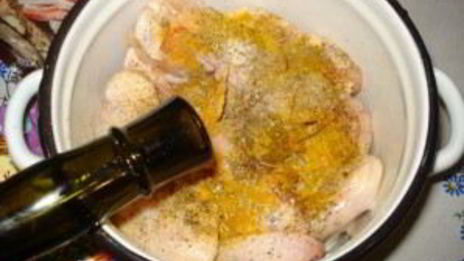 шашлык из куриных крыльев